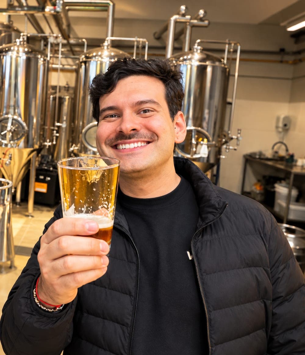 Sergio Tuchaps Khater · cervejeiro e diretor-geral